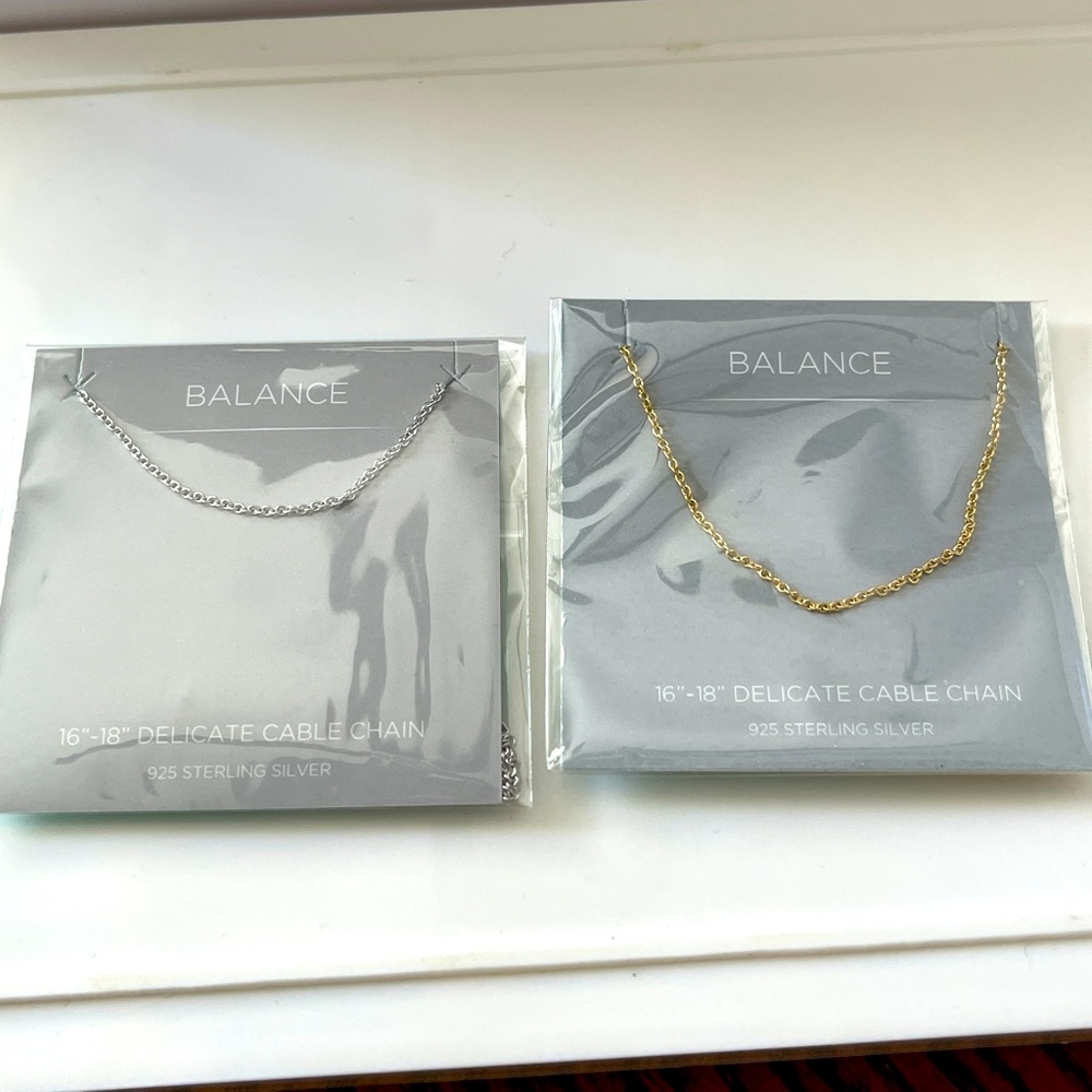 Origami Owl Gold and silver necklaces 16-18”